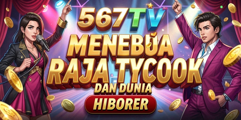Tampilan gameplay menarik dalam 567TV menampilkan manajemen bisnis hiburan.