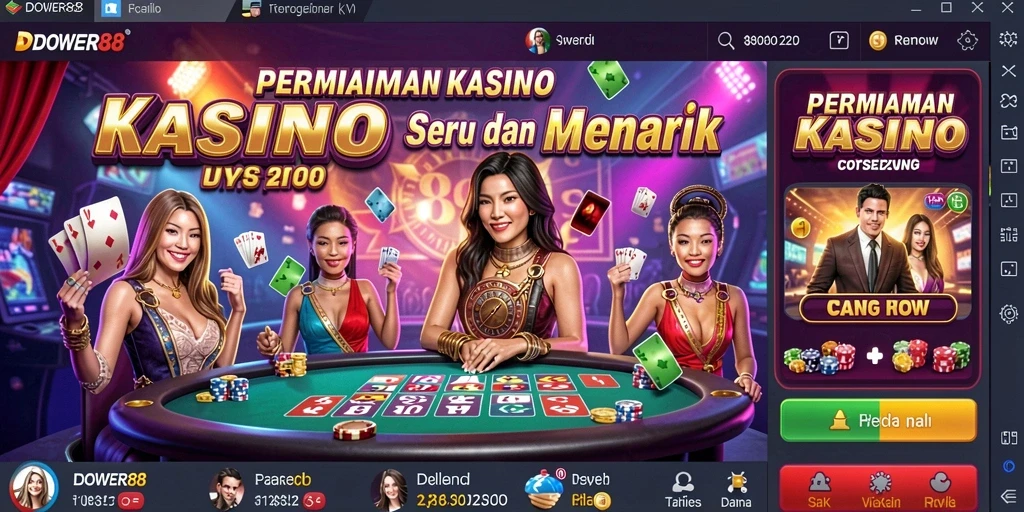 Tampilan gameplay DOWER88 yang menarik dan penuh aksi.