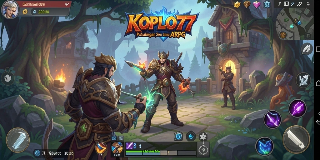 Tampilan gameplay KOPLO77 dengan grafis menawan dan aksi seru.