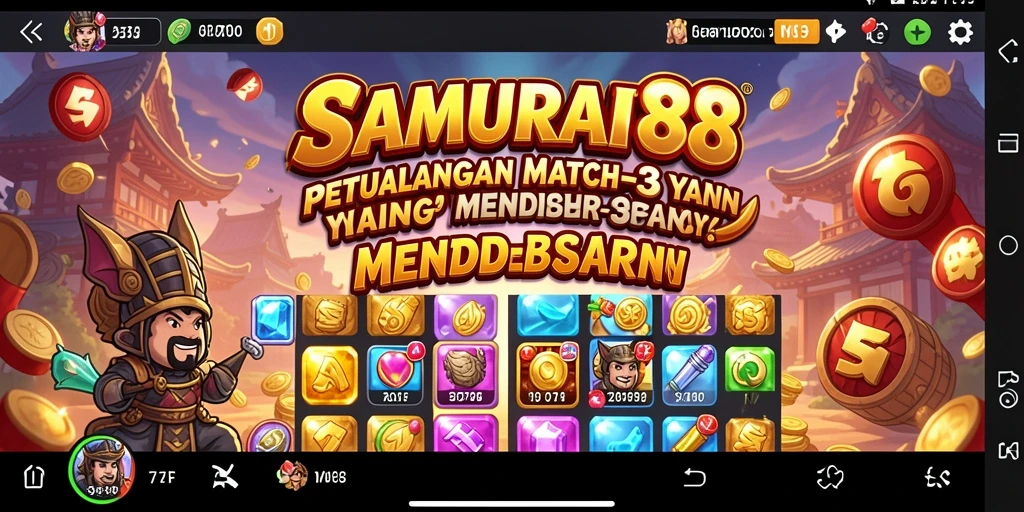 Gameplay menarik dalam SAMURAI88 yang penuh warna.