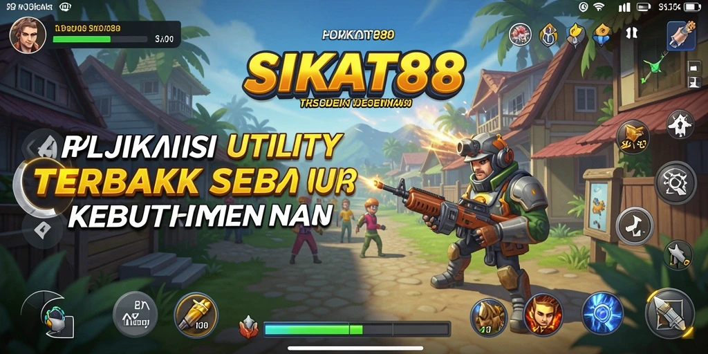 Tangkapan layar utama SIKAT88 menampilkan antarmuka pembersihan sistem yang efisien.